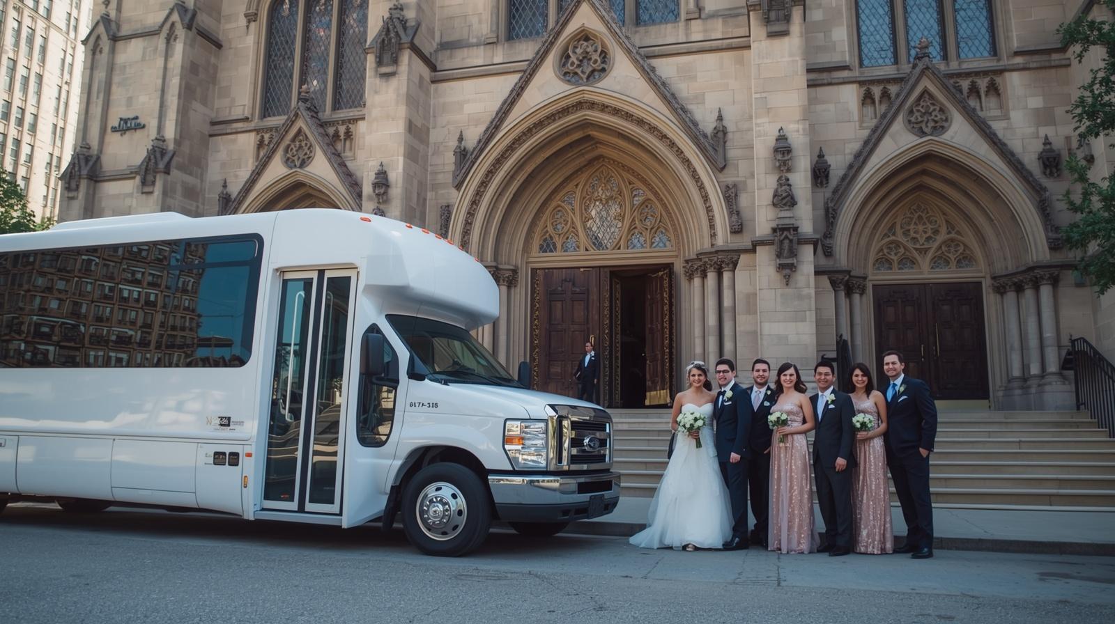Chicago Wedding Charter Bus Rental