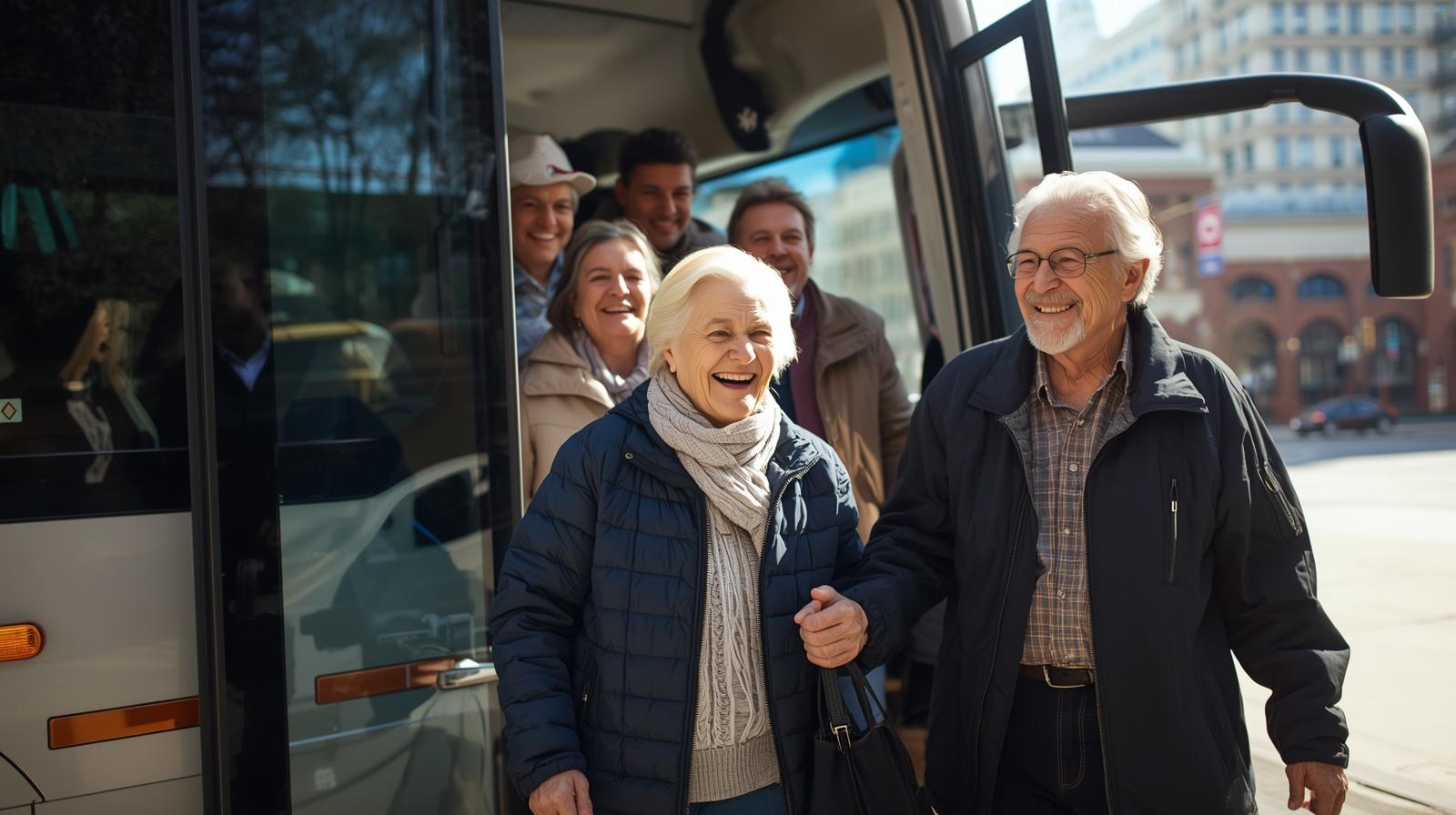 Senior Group Charter Bus Service in Chicago