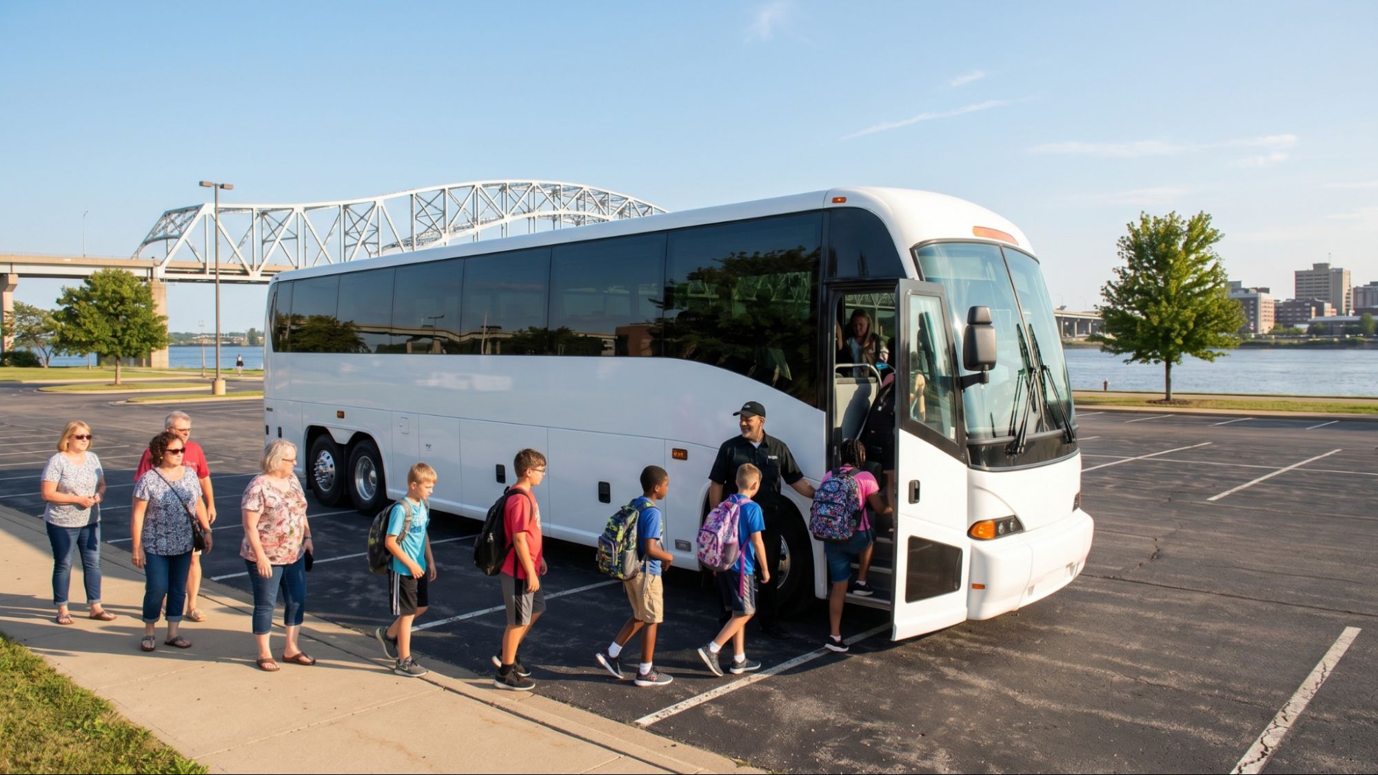 Davenport Iowa Charter Bus Rental