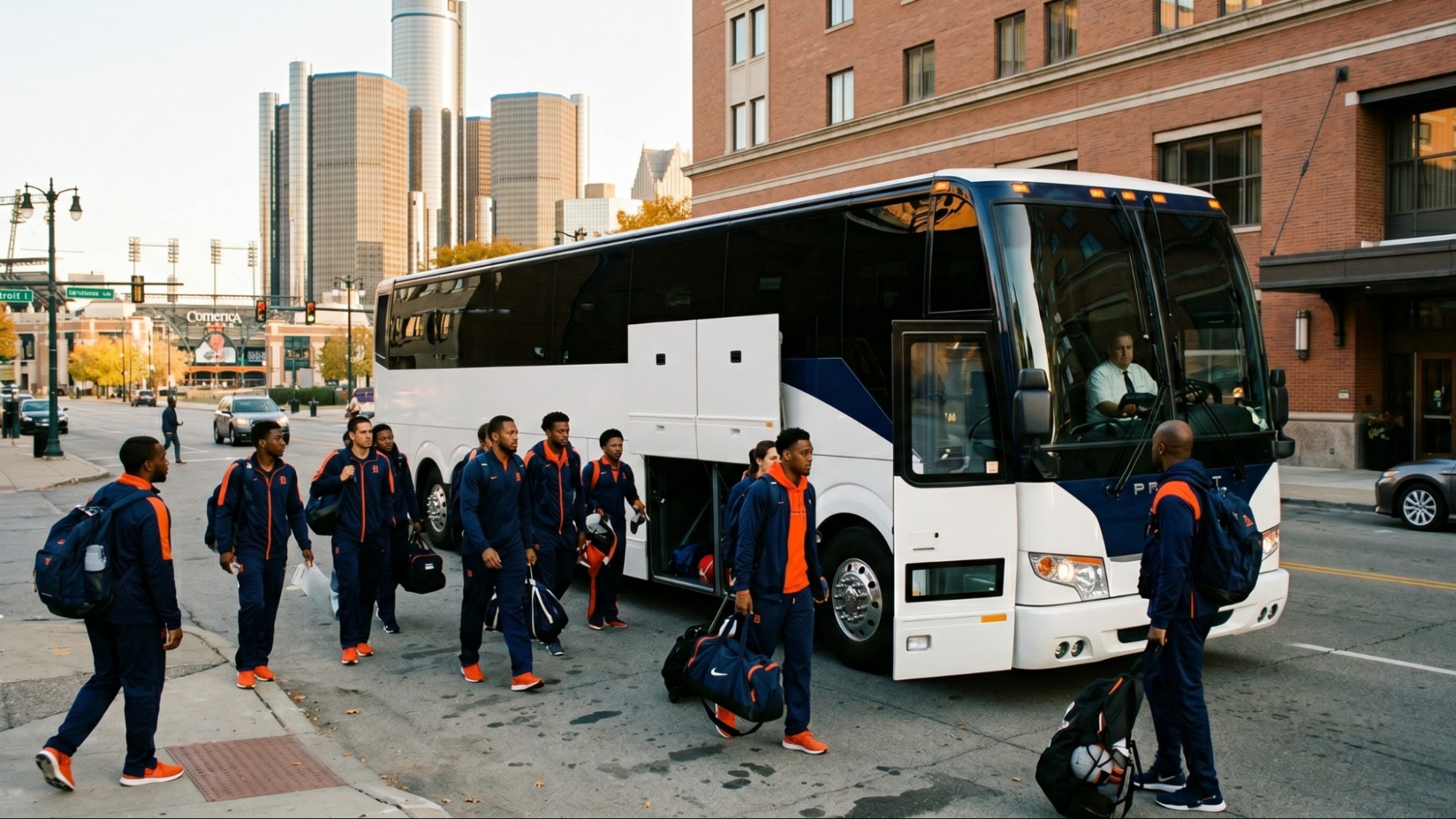 Sports Team Charter Bus Rentals